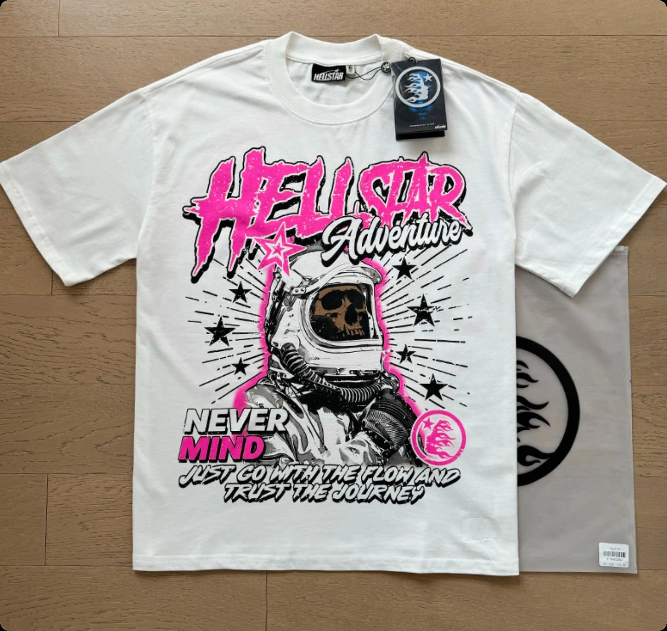 5605 white (classic logo on the back)