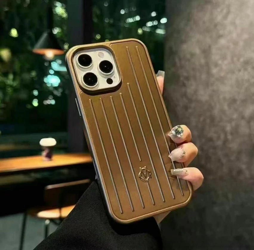 New aluminum alloy Apple/black luggage all inclusive phone case Apple model Apple 17promax/16/15/14