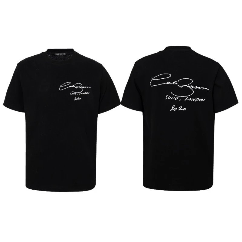 C04—Black Embroidery Print