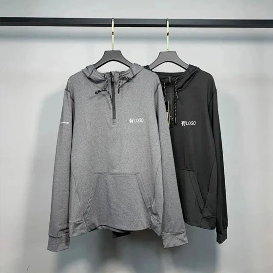 Under Armour Men's Half-Zip Hooded Long Sleeve T-Shirt Workout Casual Athletic Top for Outdoor Wear