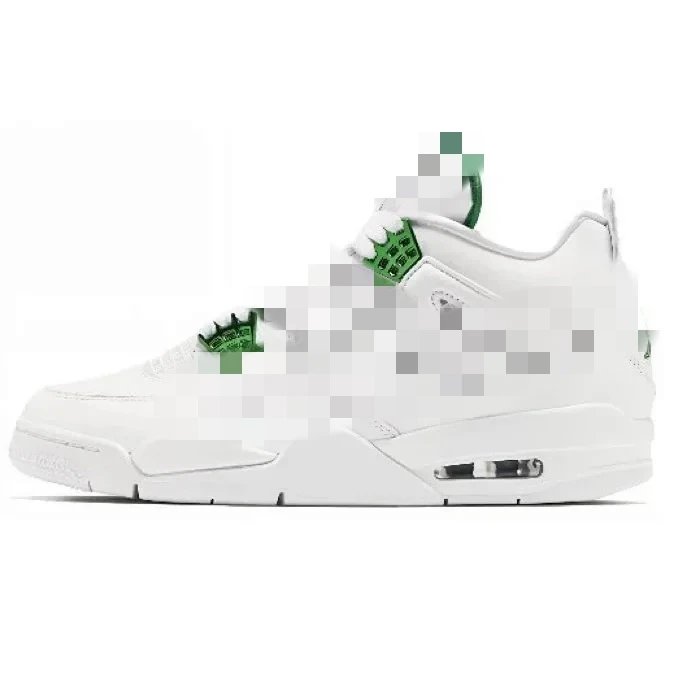 A4 pure white green buckle