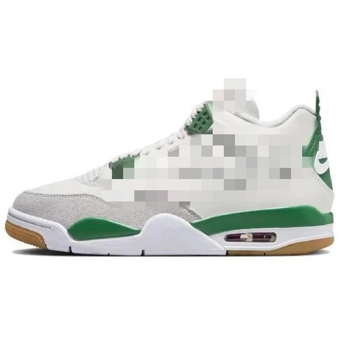 A4 gray green white
