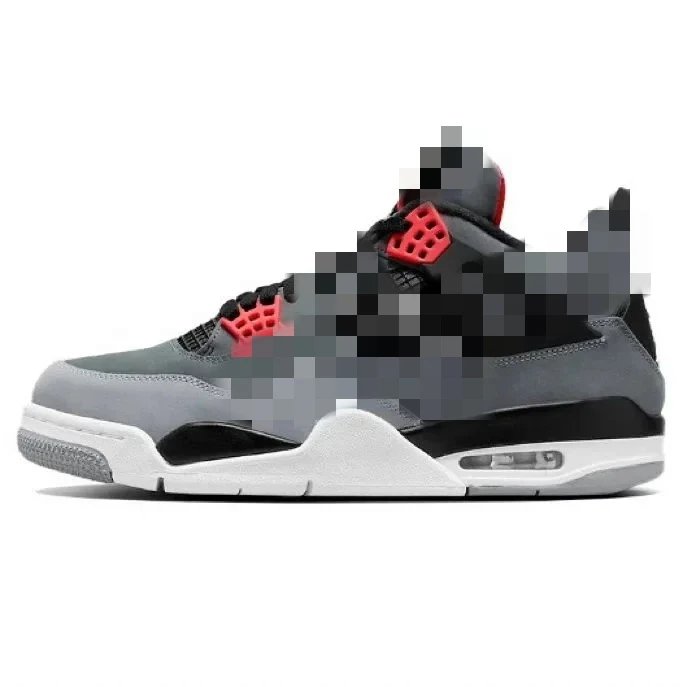 A4 Black Grey Red