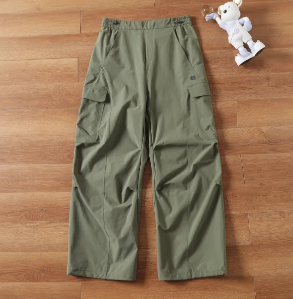 Design Cargo Pants Beige Utility Pants - 6