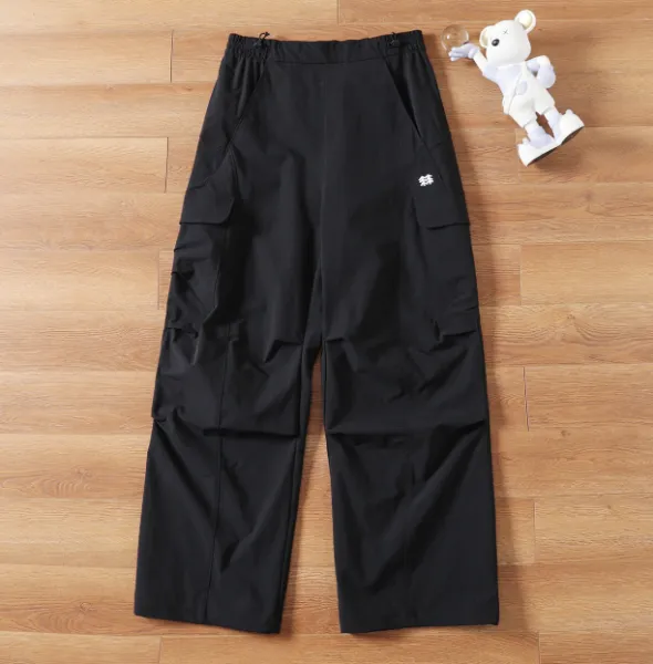 Design Cargo Pants Beige Utility Pants - 3