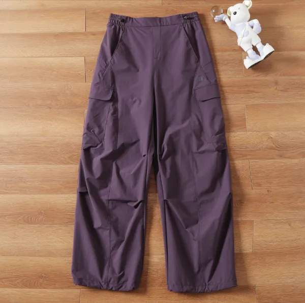 Design Cargo Pants Beige Utility Pants - 5