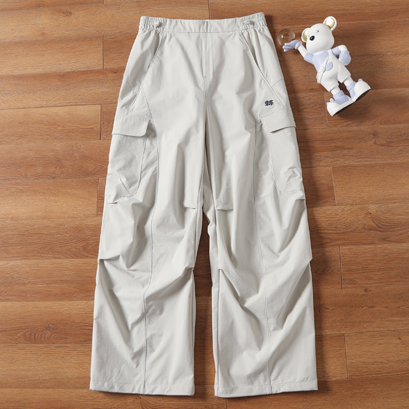 Cargo Pants Purple Streetwear Utility Pants