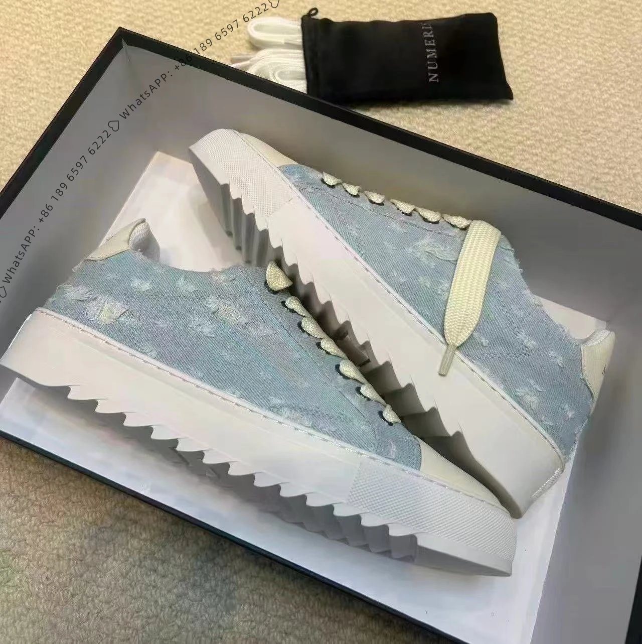 [1:1 Higher version] Vintage Denim Retro Blue Denim