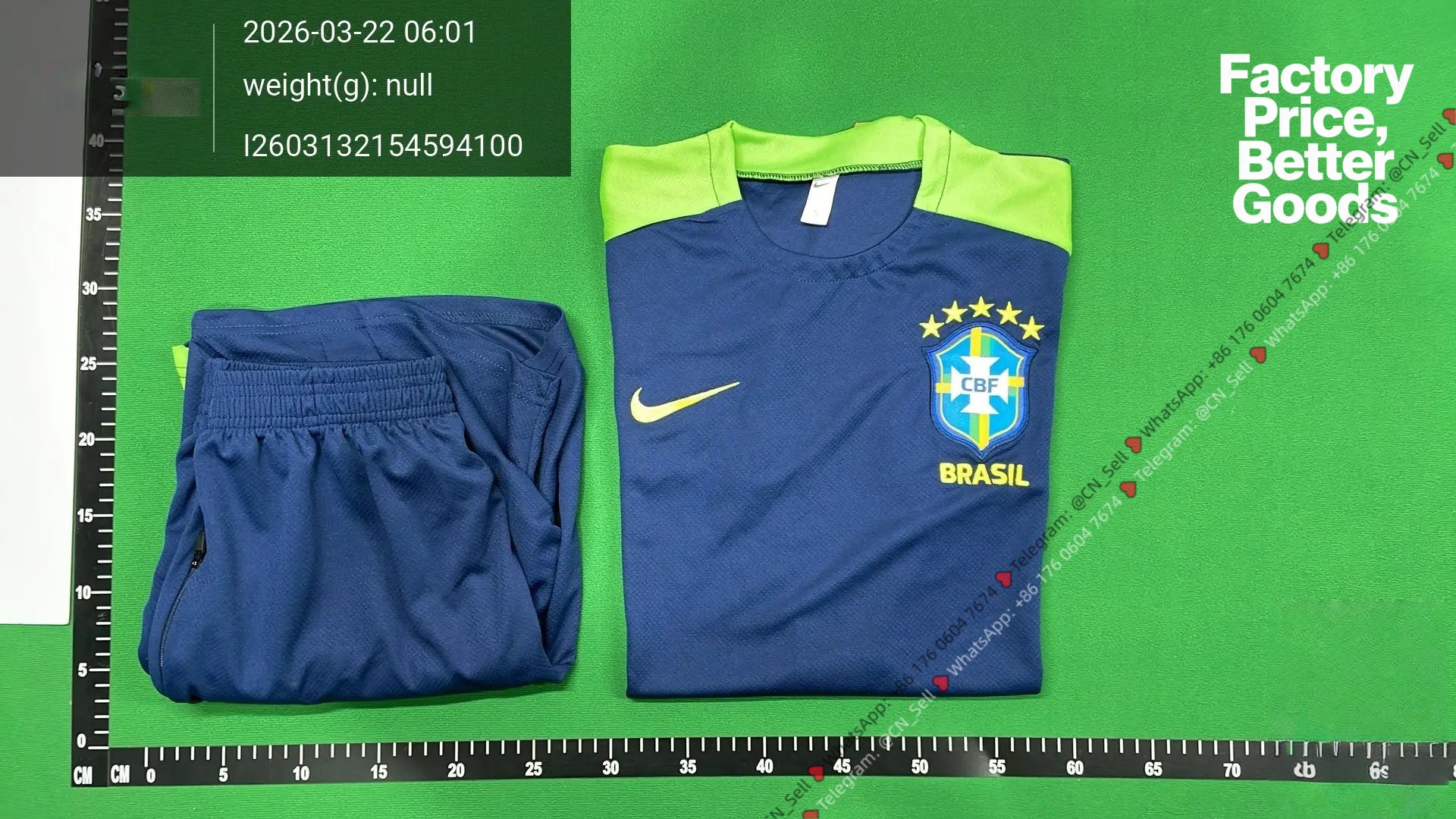 24/25 Short Sleeve Brazil Royal Blue