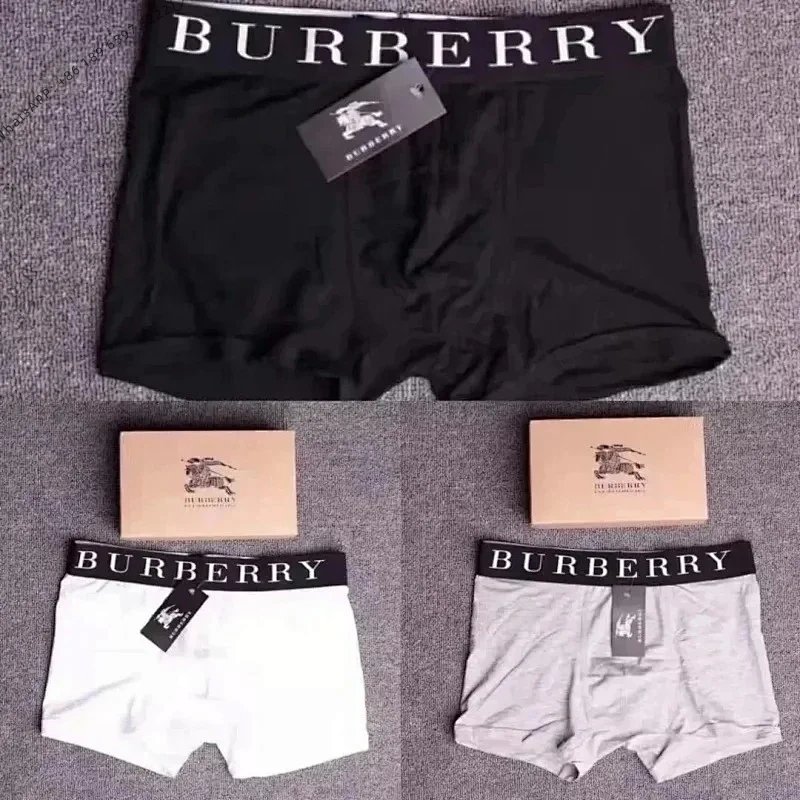 Calvin Klein Underwear Low Rise Trunks, 3-Pack — Burberry Black White Gray Style A2