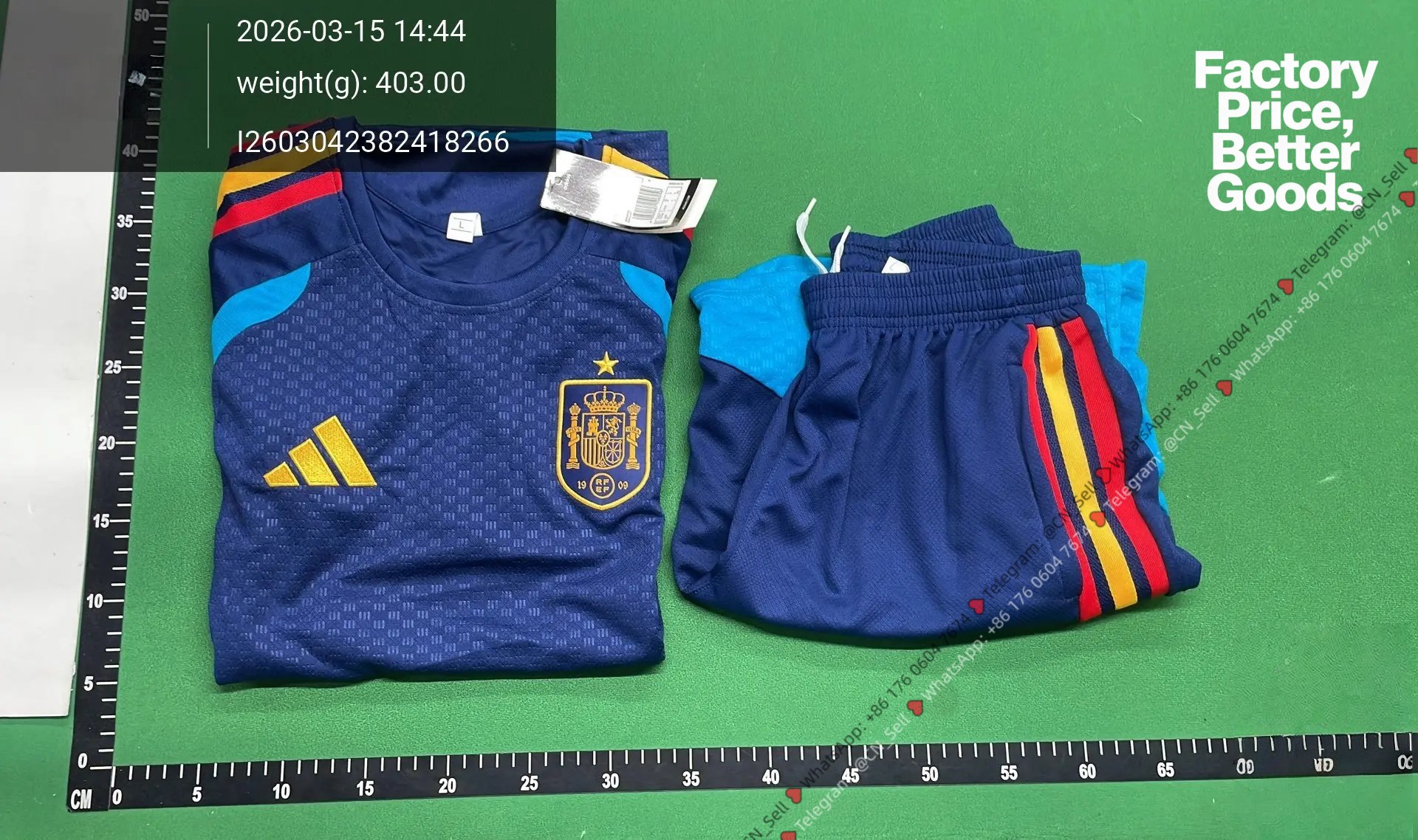 26/27 Short Sleeve Spain Royal Blue