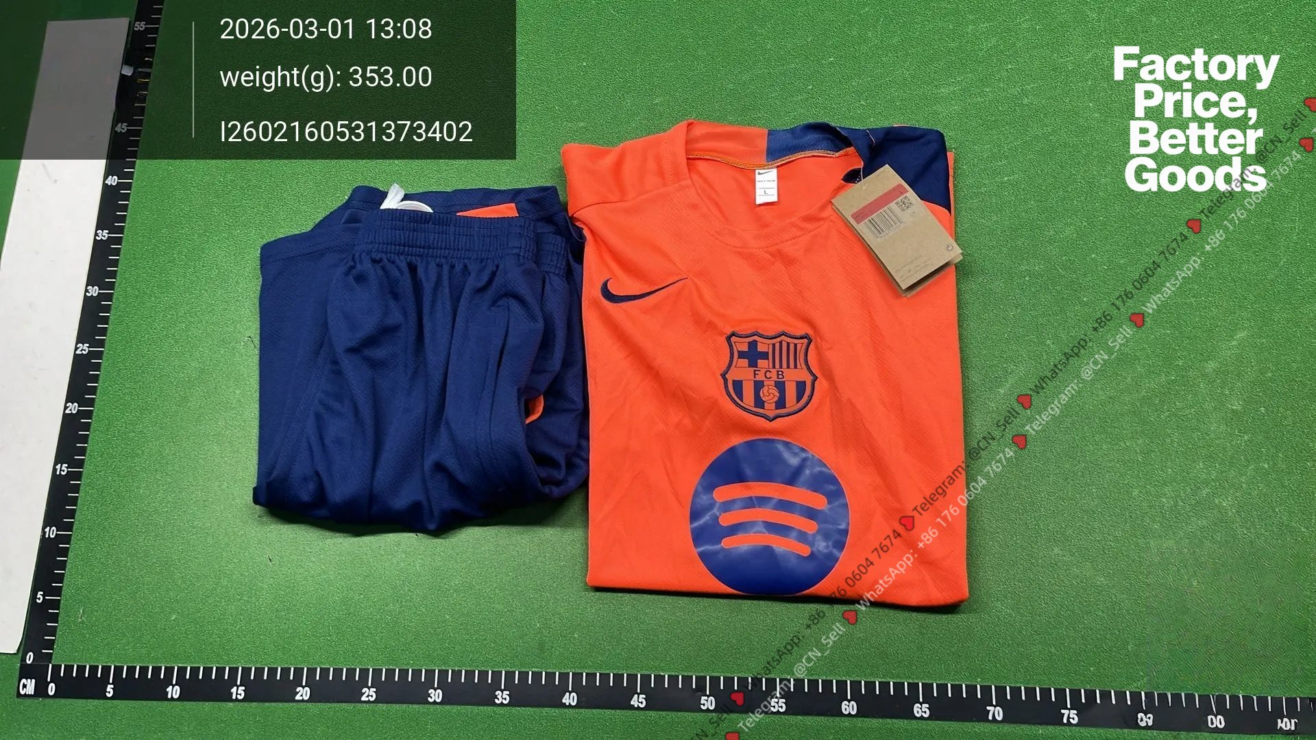 25/26 Short Sleeve Barcelona Orange