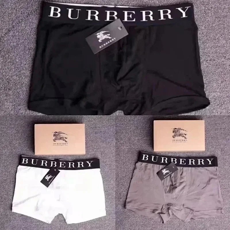 Calvin Klein Underwear Low Rise Trunks, 3-Pack — Burberry black, white, and dark gray, style A2