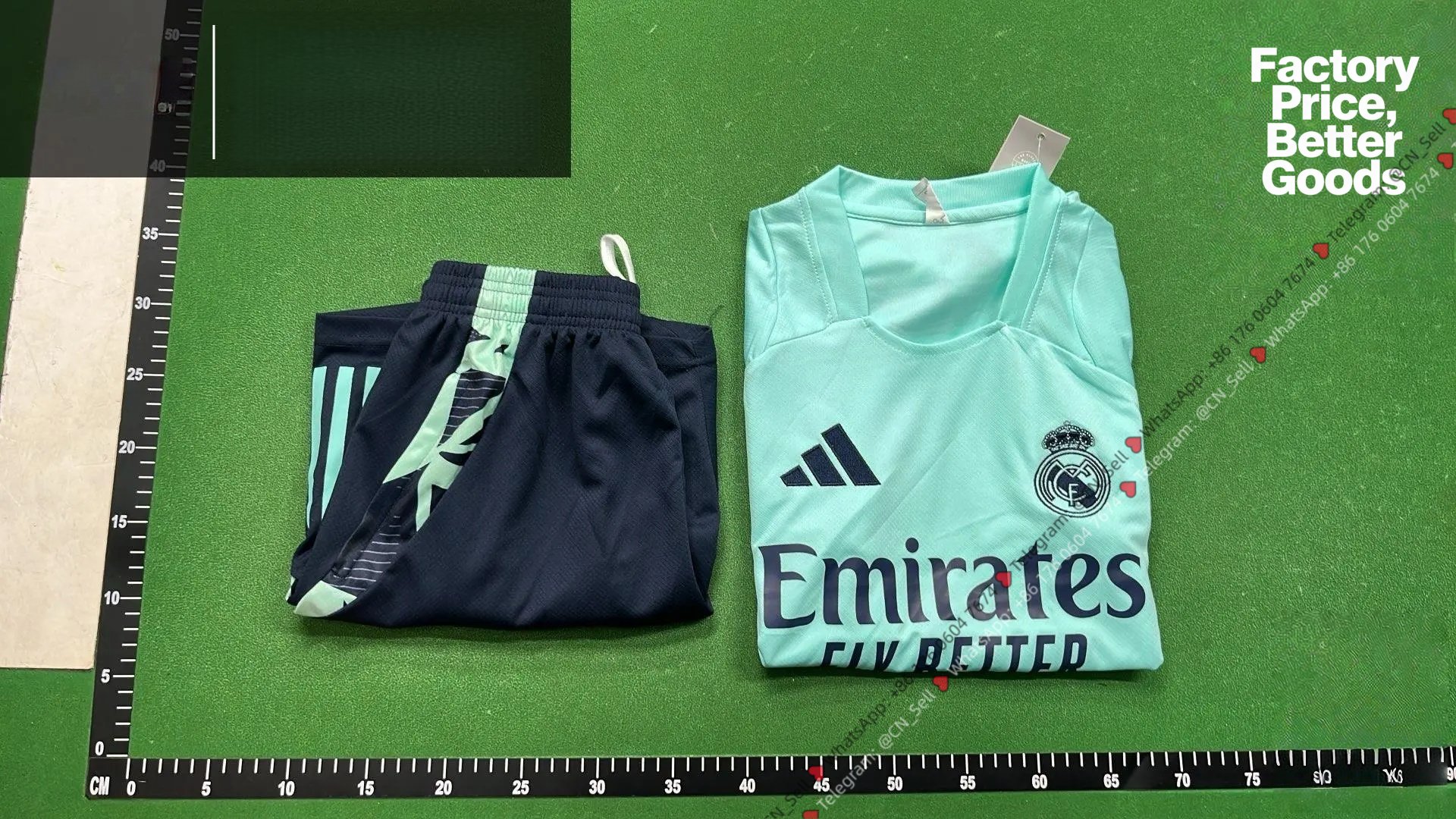 24/25 Short Sleeve Real Madrid Sky Blue