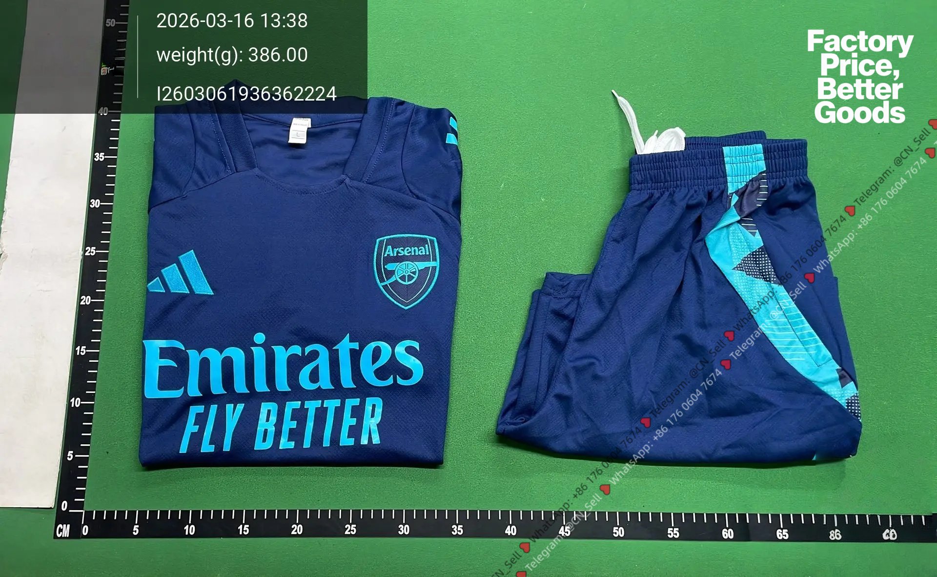 24/25 Short Sleeve Arsenal Royal Blue