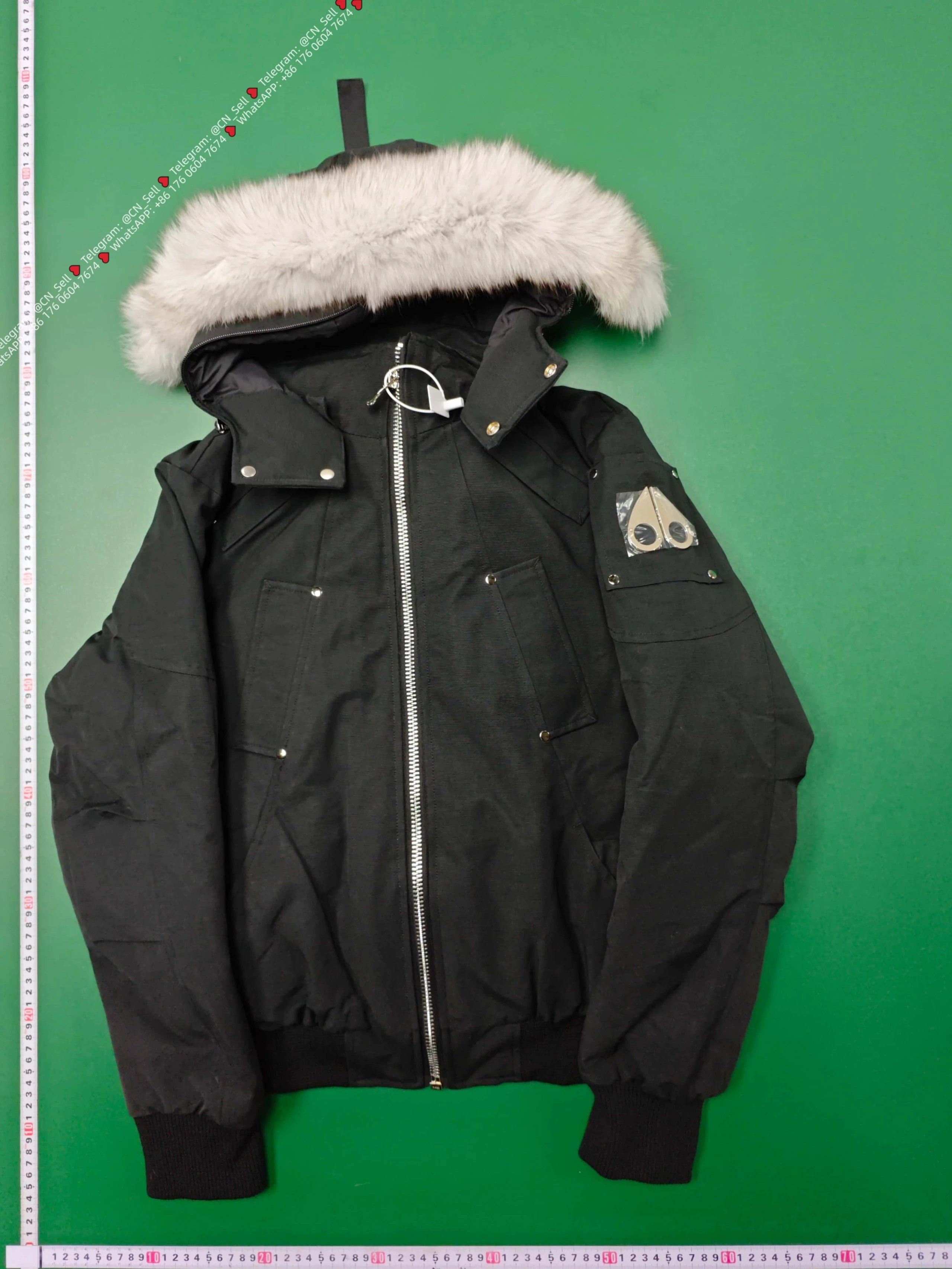 TT同款银标-黑色-白毛领-A1款