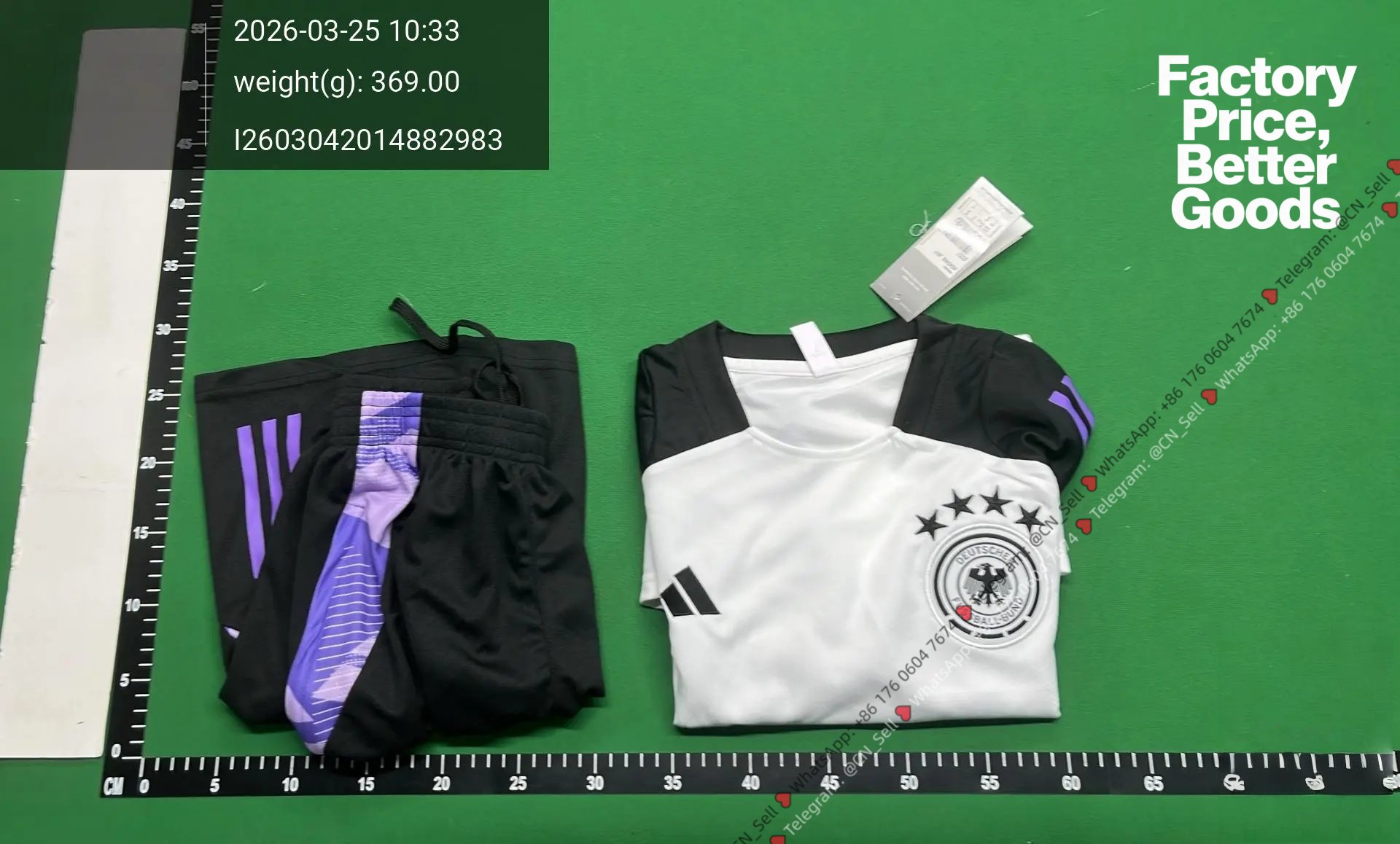 24/25 Short Sleeve Germany White