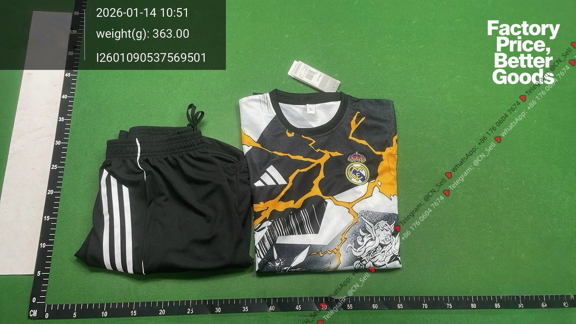 25/26 Short Sleeve Real Madrid Yellow White