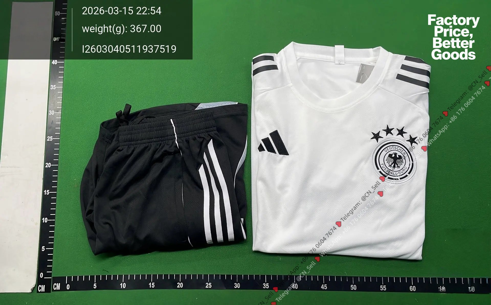 25 Short Sleeve Germany White