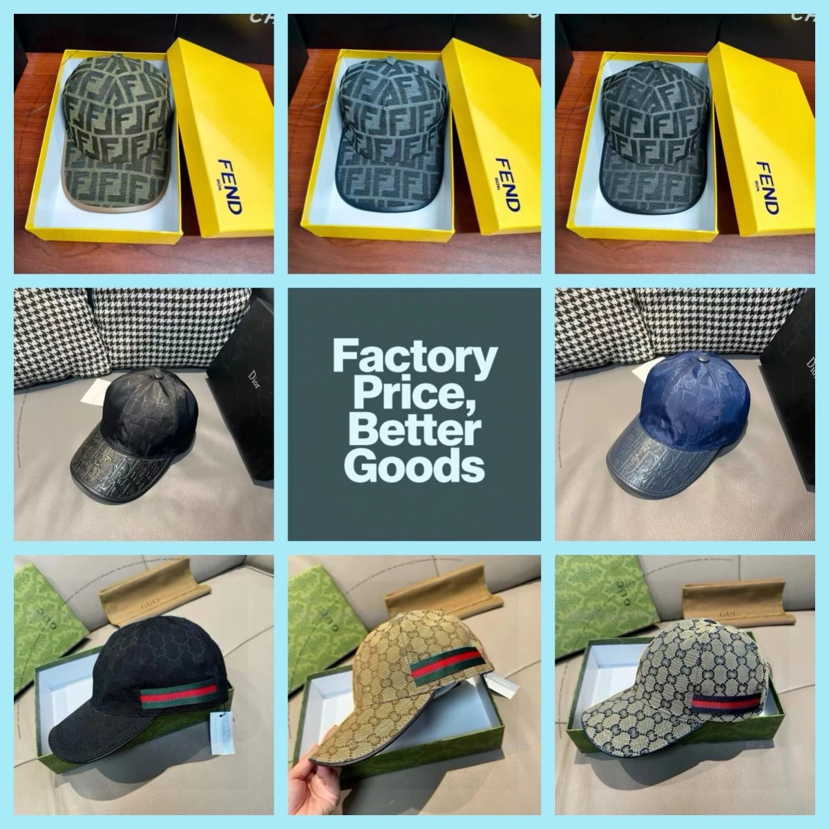 Dior Oblique / Gucci GG Suprem