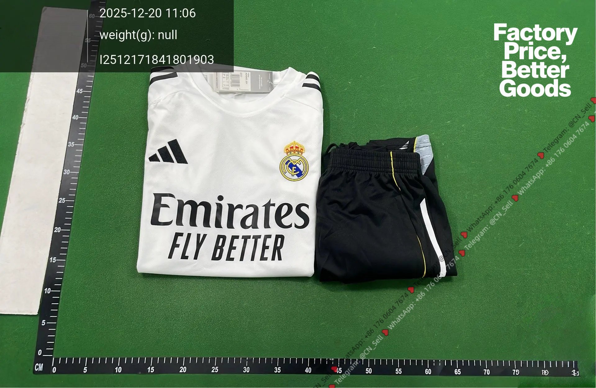 25 Short Sleeve Real Madrid White