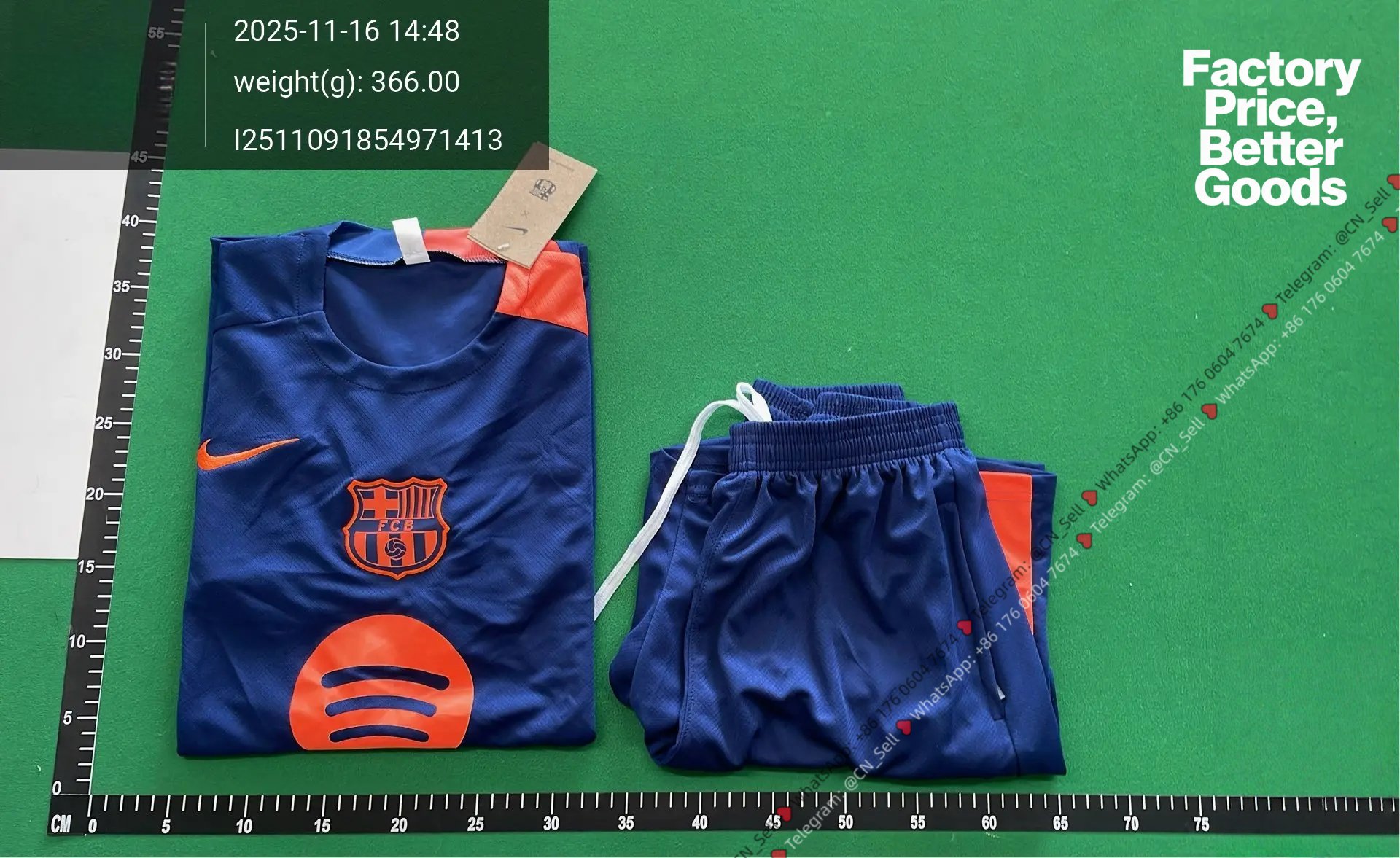 25/26 Short Sleeve Barcelona Royal Blue 3