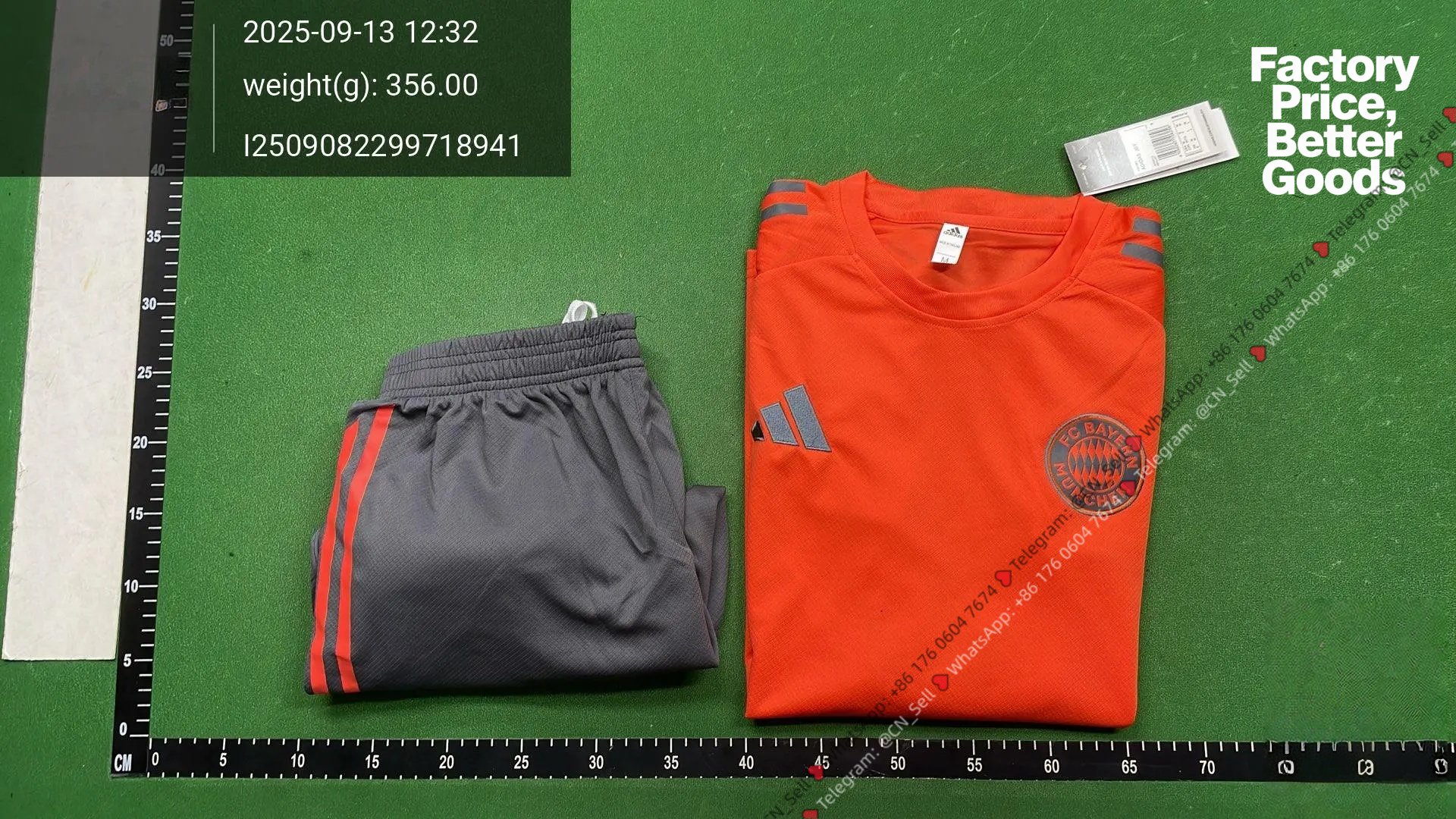 25 Short Sleeve Bayern Munich Orange