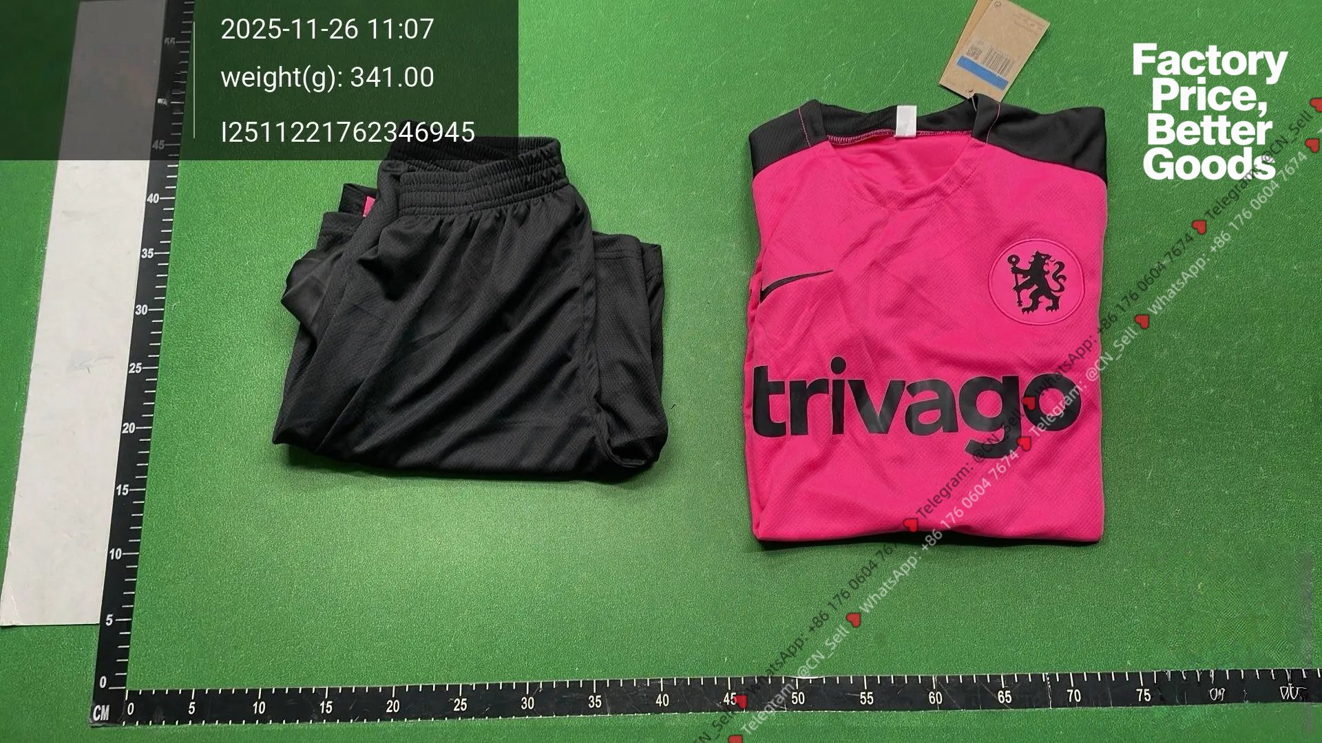 24/25 Short Sleeve Chelsea Pink