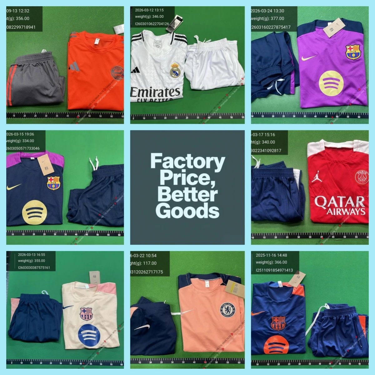 MM06 - Soccer Jersey Set WS: +86 176 0604 7674