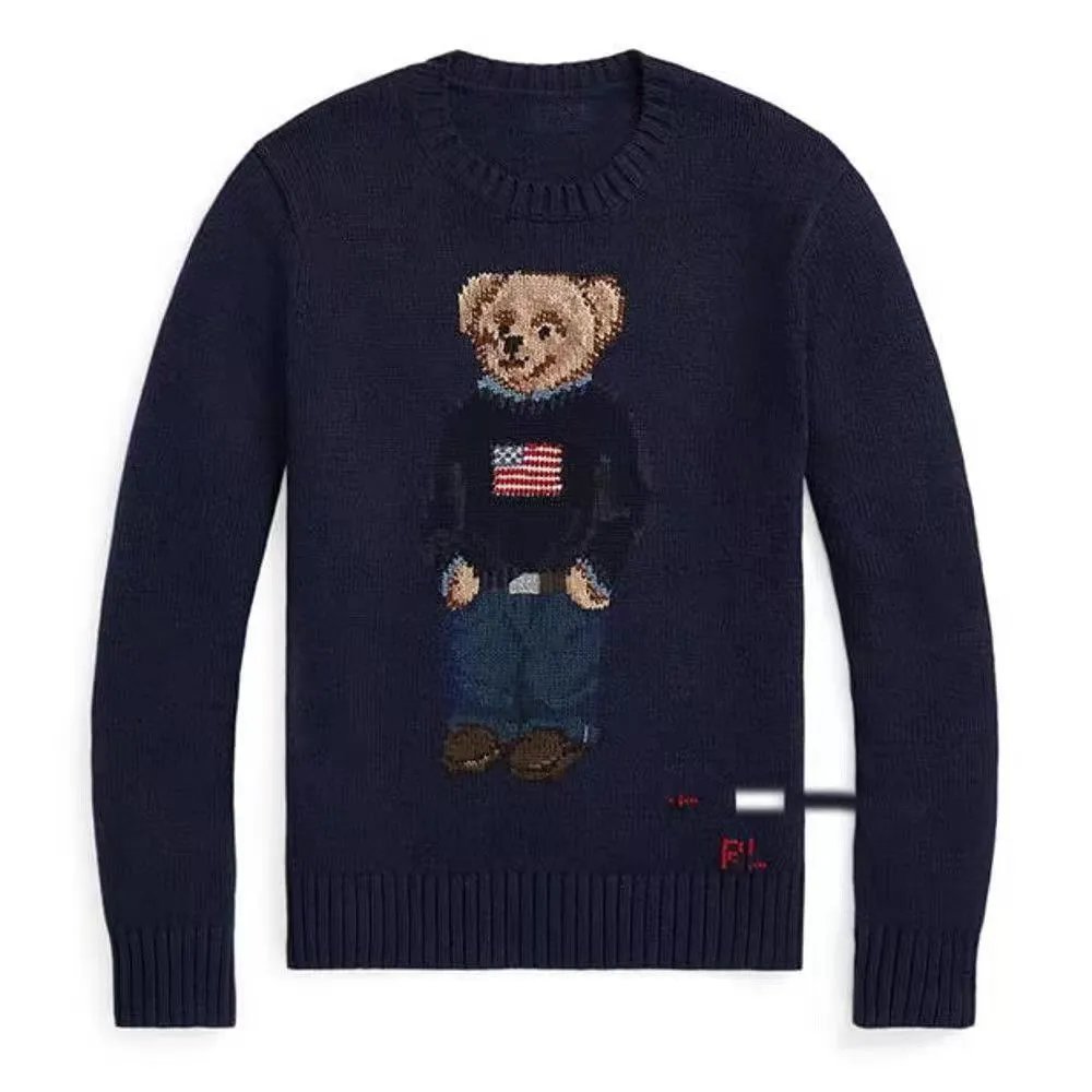Treasure Blue - Flag Bear 5068 Blue [Men's Style]