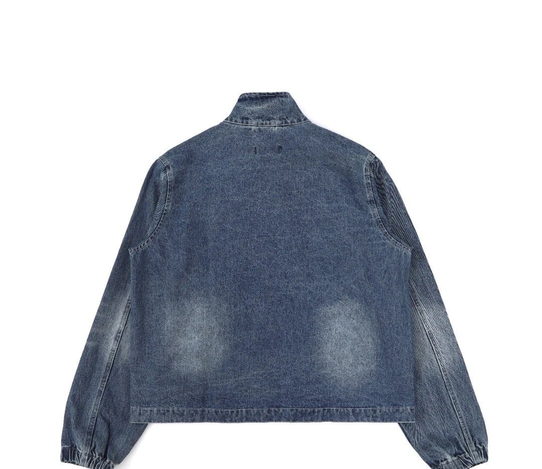 Ralph Lauren Embroidery Denim Jacket Blue - Gallery Image 3 - Detailed View