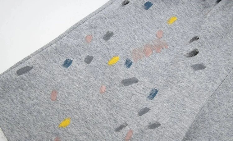 Gallery Dept Paint Shorts Grey - Gallery Image 7 - Detailed View