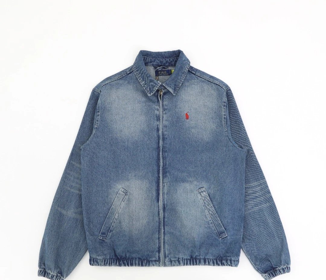 Ralph Lauren Washed Denim Jacket - High Quality Product Image - Cnfans