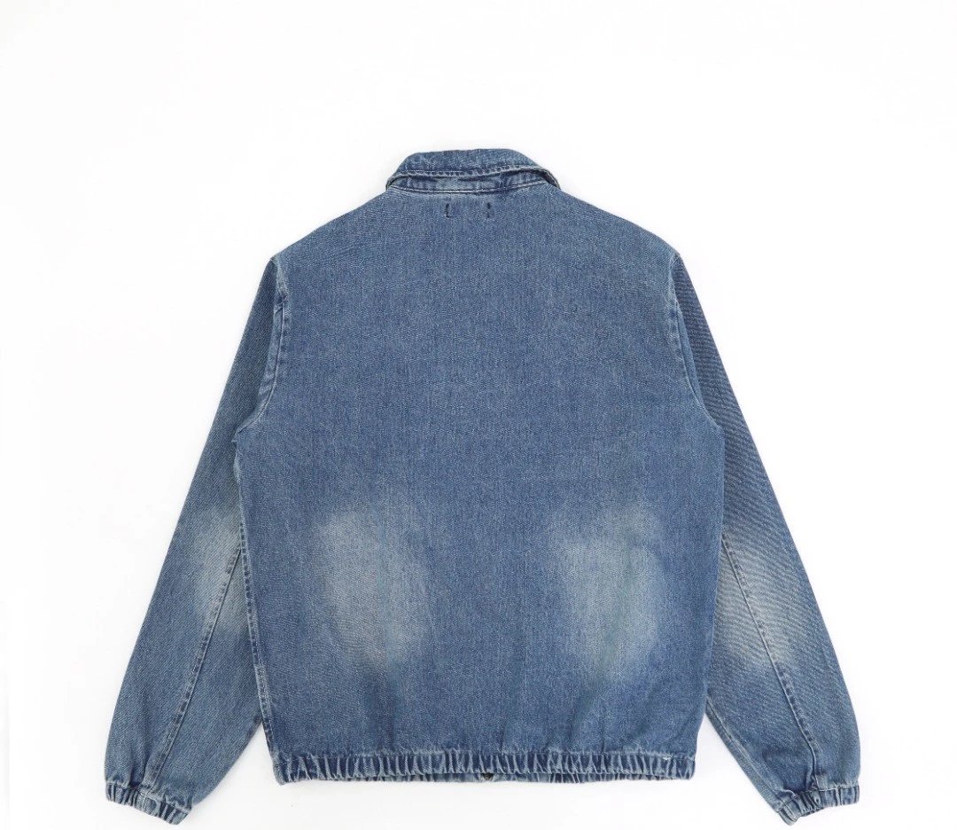 Ralph Lauren Washed Denim Jacket - Gallery Image 3 - Detailed View