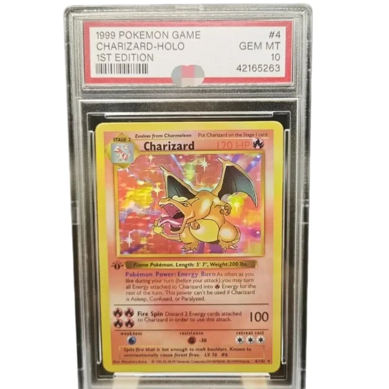 1999 Pokemon Game Charizard Holo 1st Edition