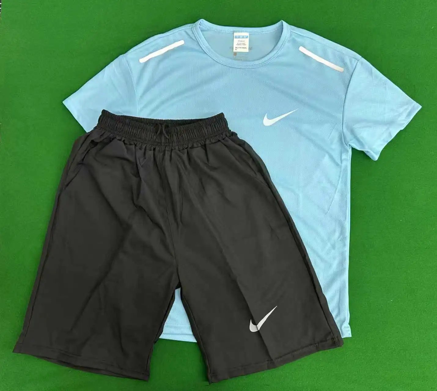 Nike Sportswear Set Black/Light Blue