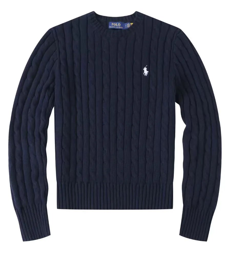 Polo Ralph Lauren Cable Knit Sweater Navy