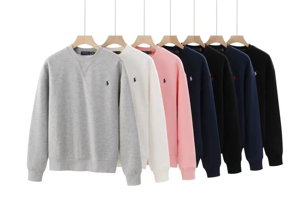 ZM Winter New Men's Hoodie Round Neck with Thick Velvet and Long Sleeve Warmth