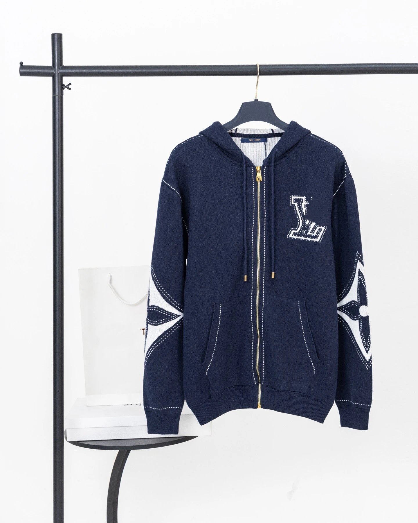 LV Jacket Navy Blue