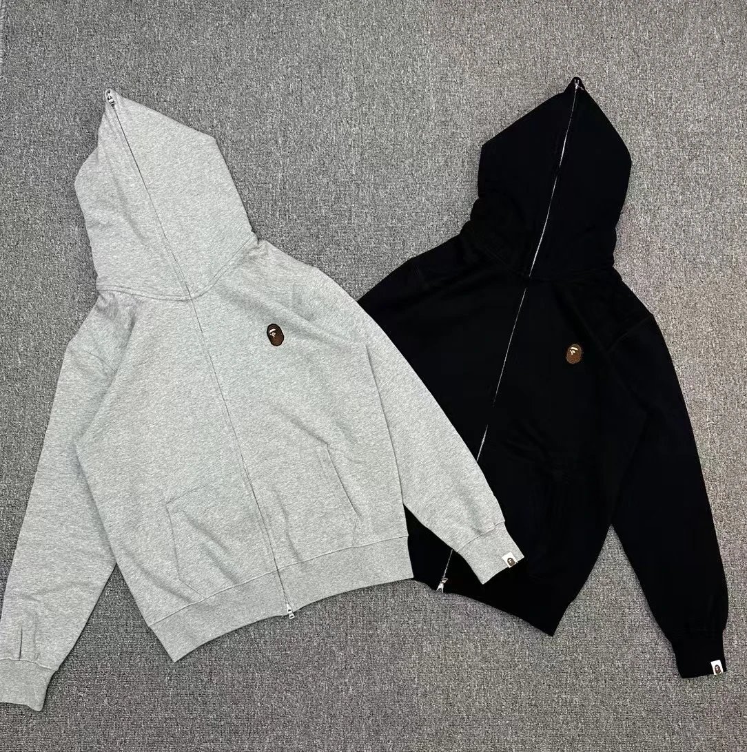 212# Single Hat Full Zipper Hoodie