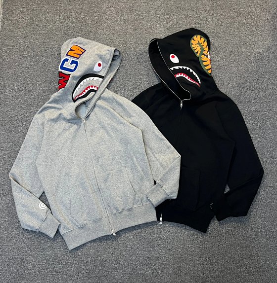 125# Single Hat Full Zipper Hoodie
