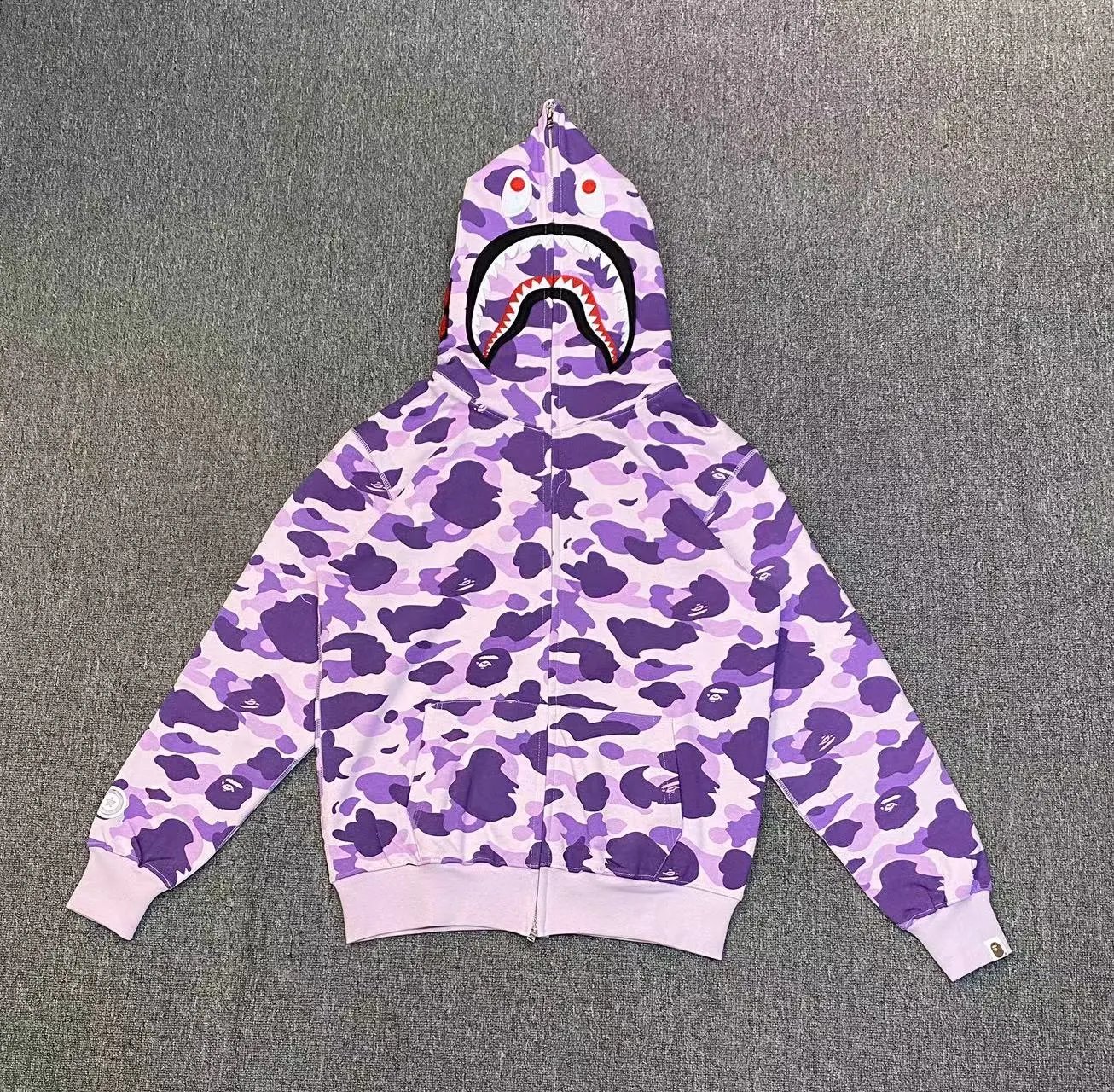 096# Full Zipper Hoodie with Single Hat