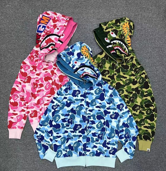 205# Double Hat Full Zipper Hoodie