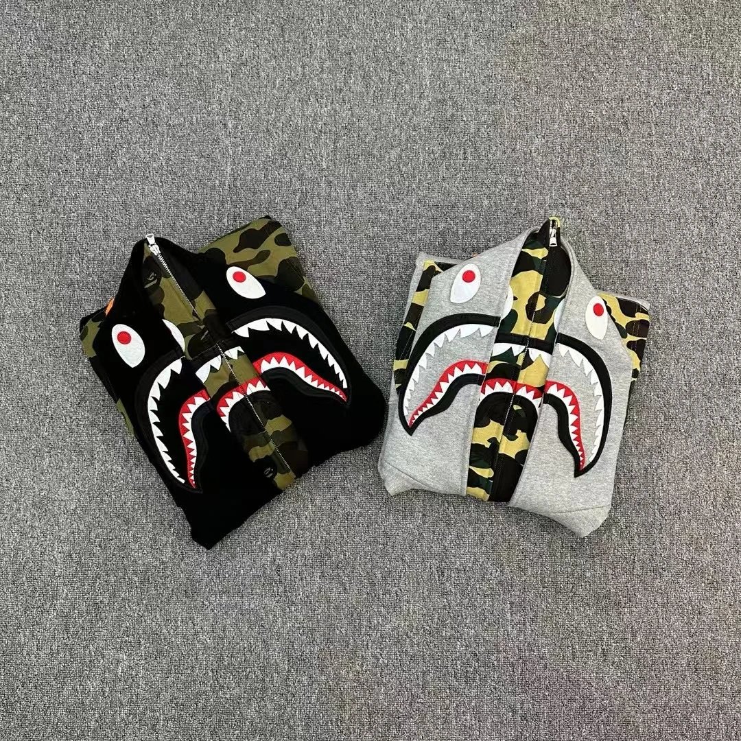 Bape Double Hood Zip Up
