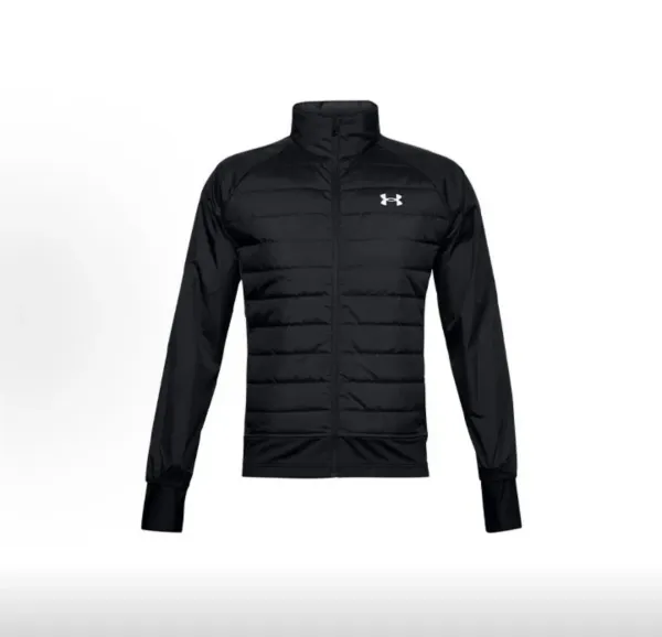 Nike Lightweight Quilted Hooded Jacket Gray Outerwear Jacket - 16