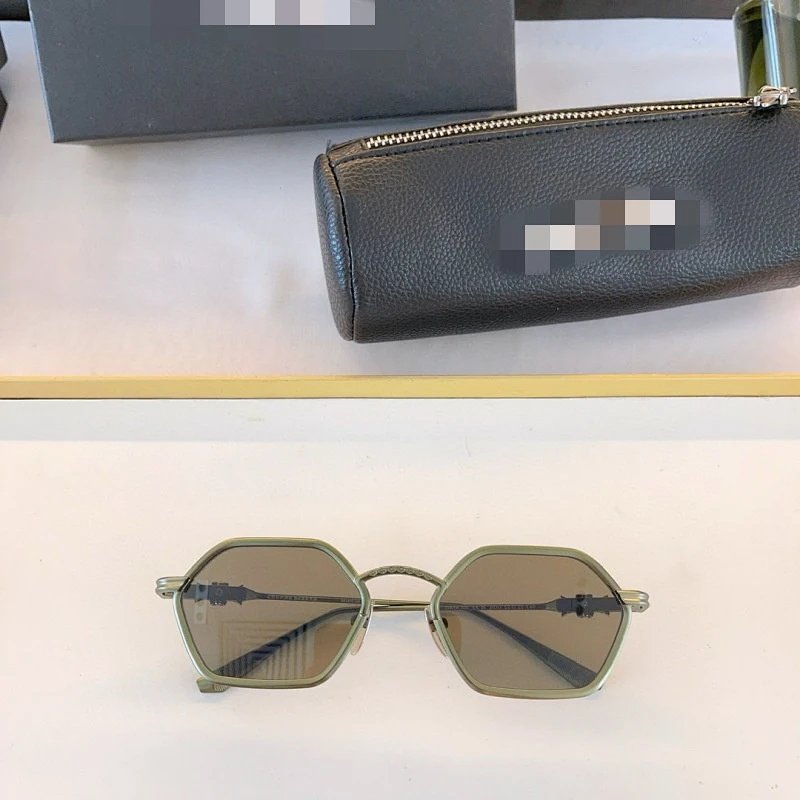 Design Hexagonal Frame Silver-Tone Sunglasses with Gray Lenses product detail 9 in Litbuy spreadsheet finds