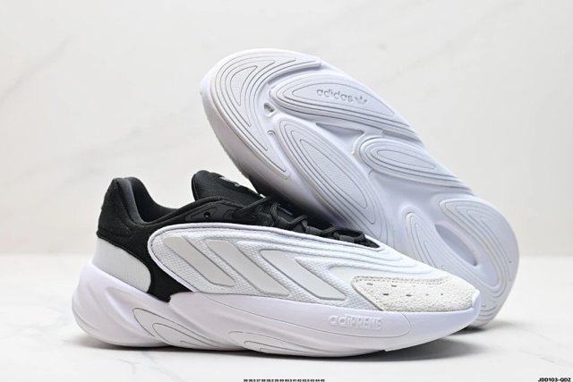 Adidas Adidas Ozrah Black White Mesh Leather Sneakers - Buy on Kakobuysheetfind