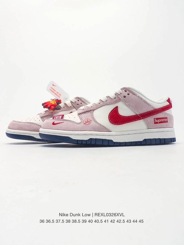 Nike Nike Dunk Low Pink White Red Skate Shoes - Buy on Kakobuysheetfind