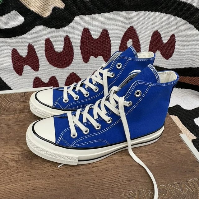 Converse Converse Classic Blue High Top Canvas Sneakers Shoes - Buy on Kakobuysheetfind