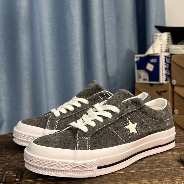 Converse Converse One Star Grey Suede Low Top Sneakers - Buy on Kakobuysheetfind